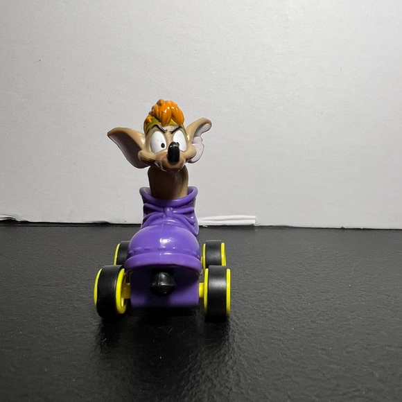 Burger King Disney’s Oliver & Company Tito Mouse in Roller Skate Figure - Picture 5 of 7